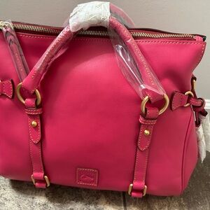 Dooney & Bourke Large Florentine Pink Satchel
